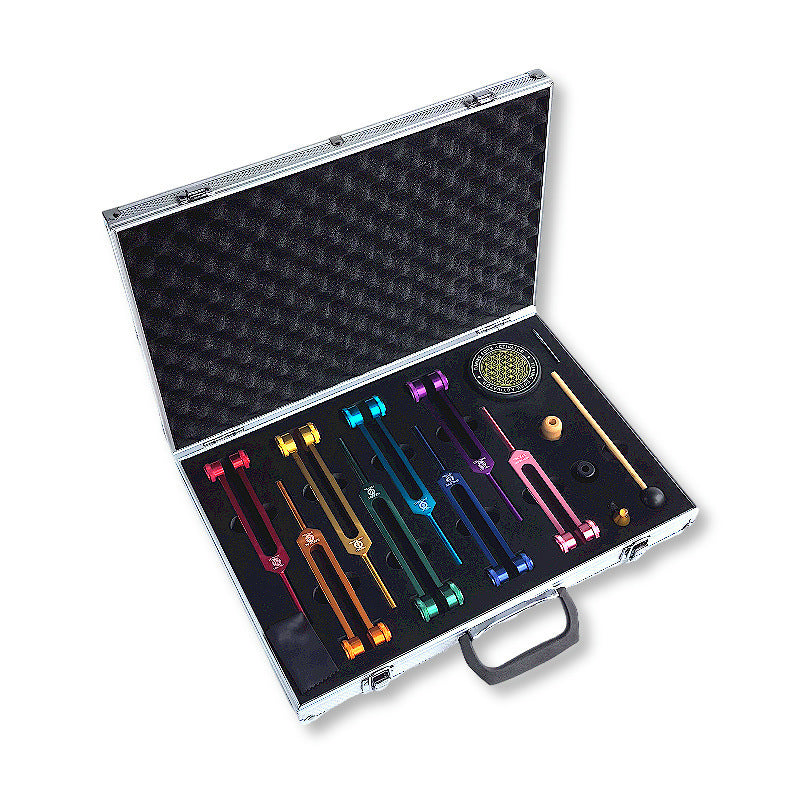 Aluminum Alloy Chakra Tuning Fork Set