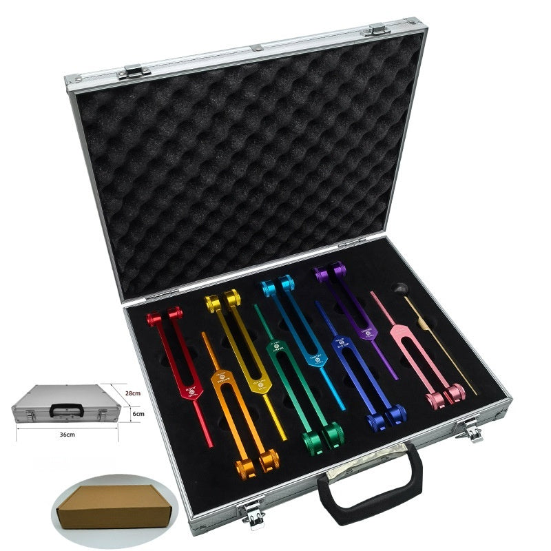 Aluminum Alloy Chakra Tuning Fork Set
